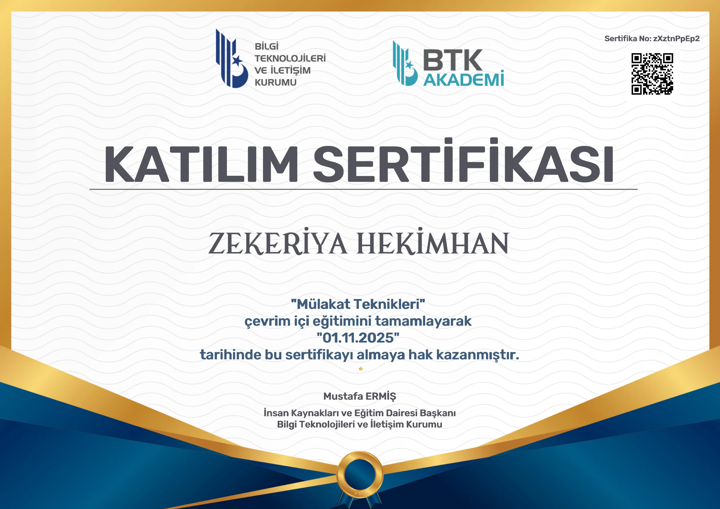 BTK Akademi - Mülakat Teknikleri
